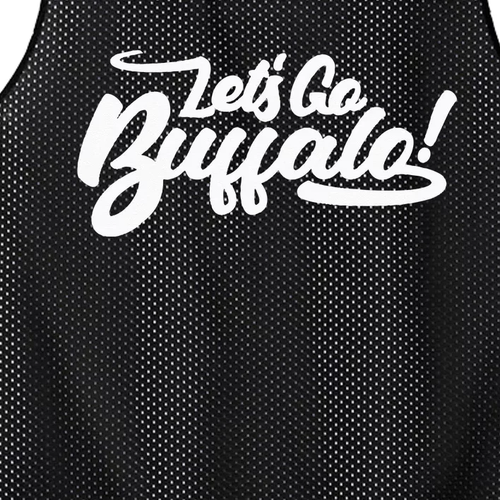 Let's Go Buffalo Mesh Reversible Basketball Jersey Tank