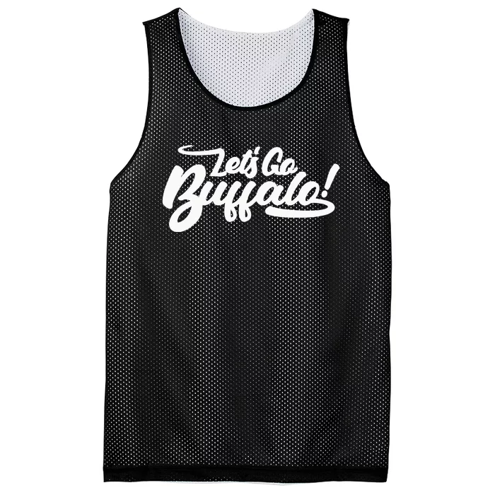 Let's Go Buffalo Mesh Reversible Basketball Jersey Tank