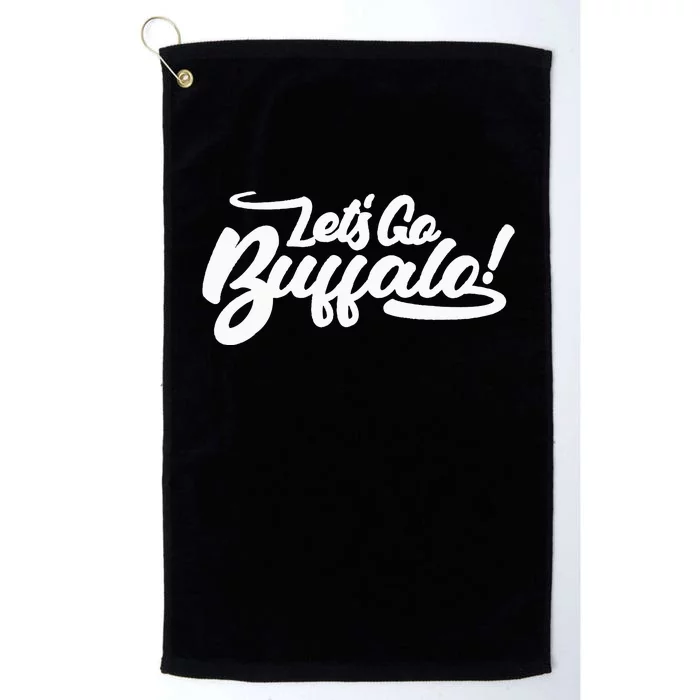 Let's Go Buffalo Platinum Collection Golf Towel