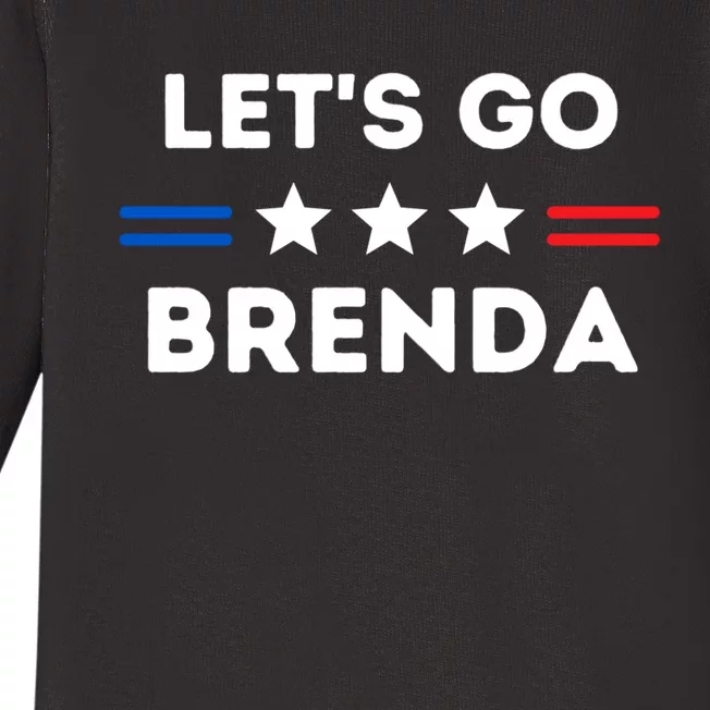 LetS Go Brenda Kamala 2024 Baby Long Sleeve Bodysuit