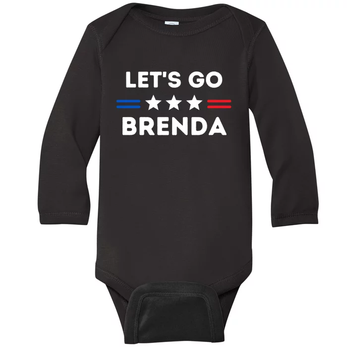 LetS Go Brenda Kamala 2024 Baby Long Sleeve Bodysuit