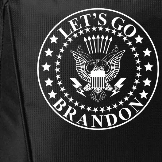 Let's Go Brandon American Seal City Backpack