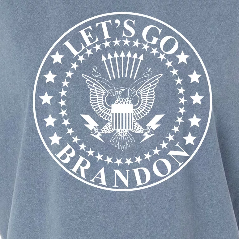 Let's Go Brandon American Seal Garment-Dyed Women's Muscle Tee