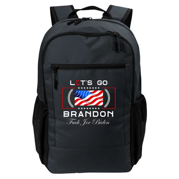 Lets Go Brandon F Joe Biden USA Flag LGBFJB LGB FJB Daily Commute Backpack