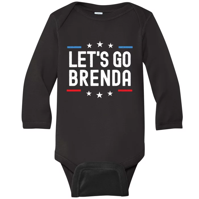 LetS Go Brenda Kamala 2024 Baby Long Sleeve Bodysuit