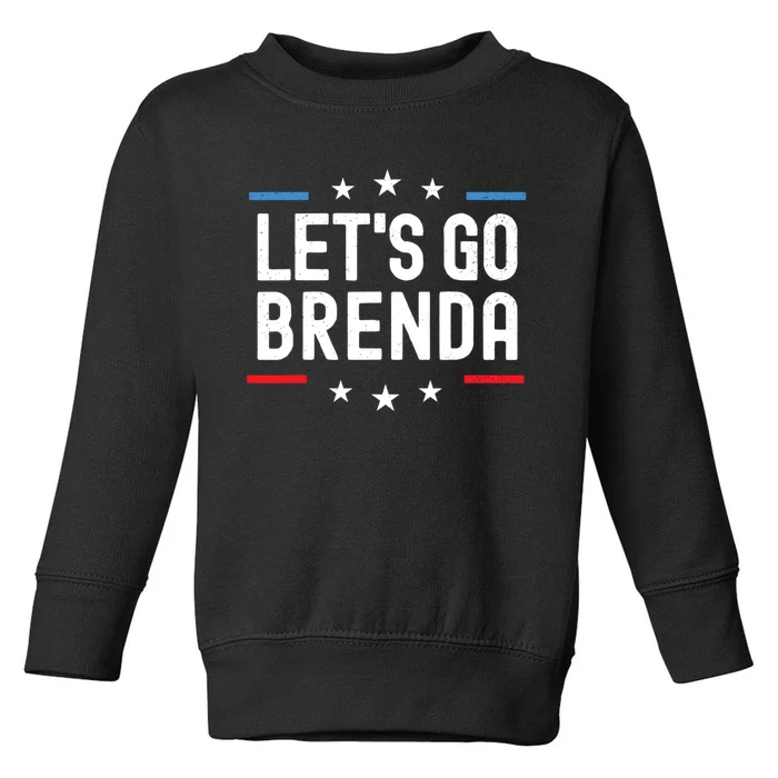 LetS Go Brenda Kamala 2024 Toddler Sweatshirt