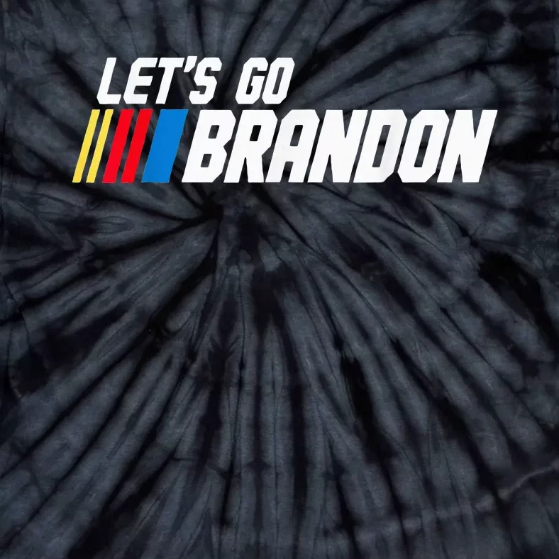 LetS Go Braden Brandon Us Flag Funny Trendy Sarcastic Tie-Dye T-Shirt