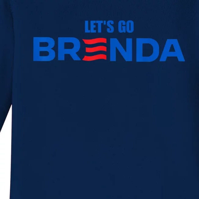 LetS Go Brenda Kamala 2024 Baby Long Sleeve Bodysuit