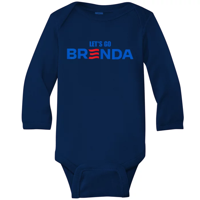 LetS Go Brenda Kamala 2024 Baby Long Sleeve Bodysuit