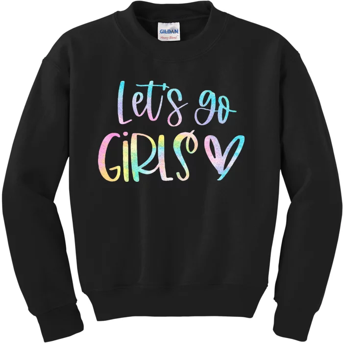 Lets Go Bachelorette Party Bridal Bride Trip Kids Sweatshirt