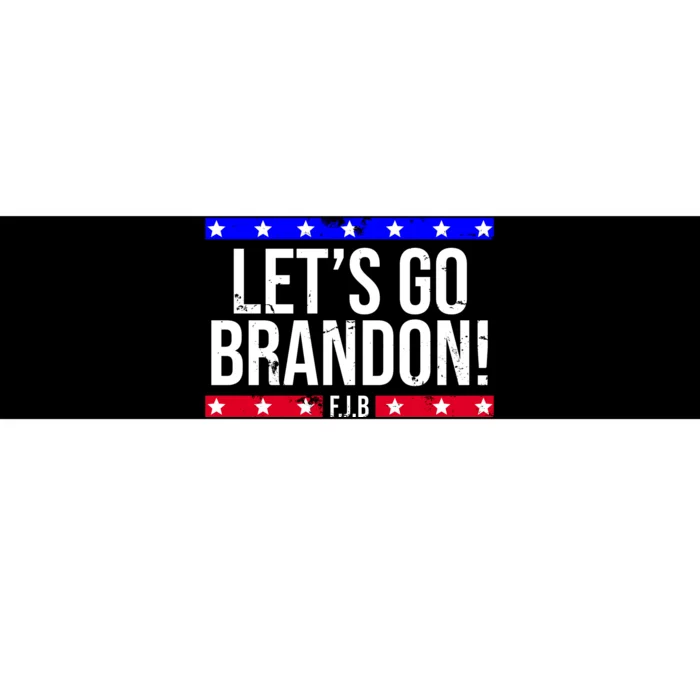 Let's Go Brandon! F.J.B F Biden FJB Bumper Sticker