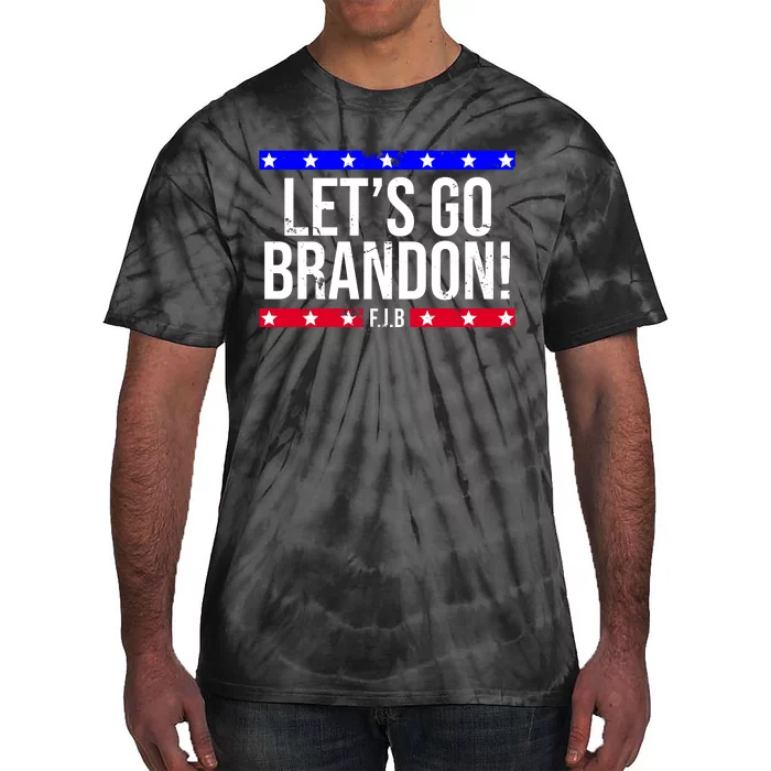 Let's Go Brandon! F.J.B F Biden FJB Tie-Dye T-Shirt