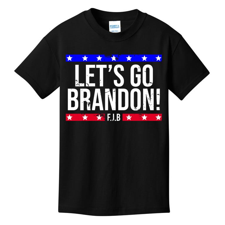 Let's Go Brandon! F.J.B F Biden FJB Kids T-Shirt