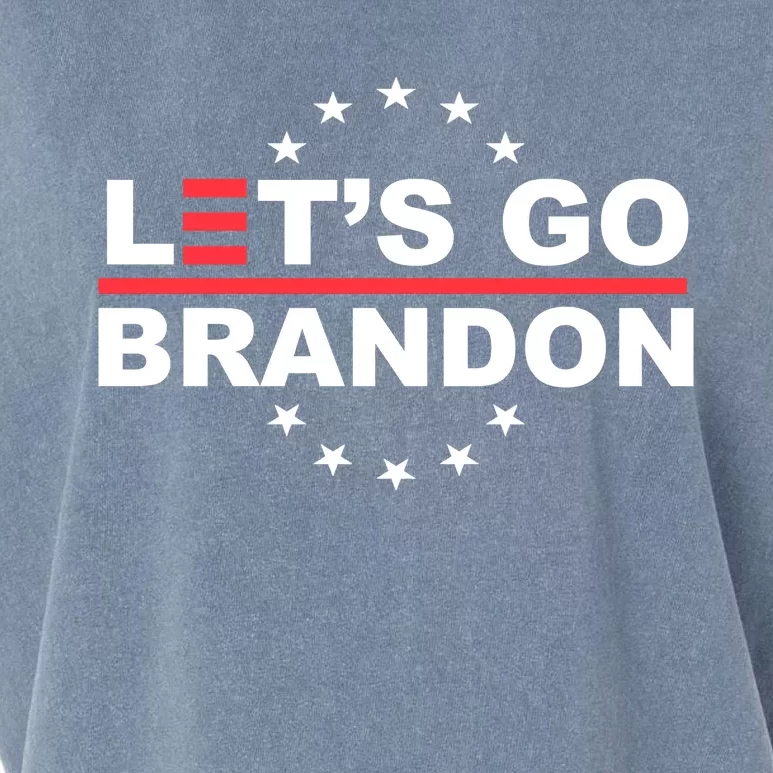 Let's Go Brandon Garment-Dyed Women's Muscle Tee