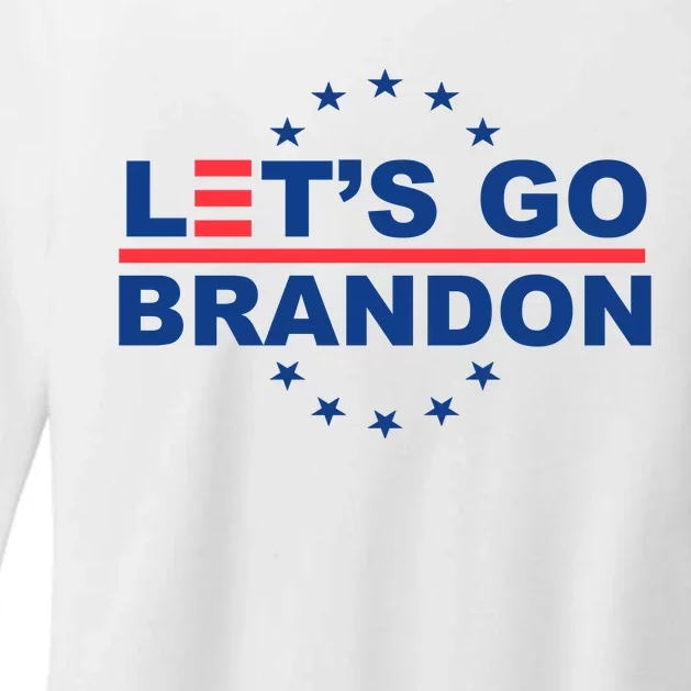 Let's Go Brandon Womens CVC Long Sleeve Shirt