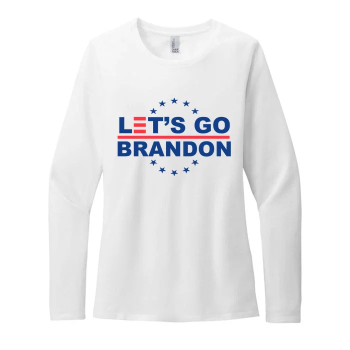 Let's Go Brandon Womens CVC Long Sleeve Shirt