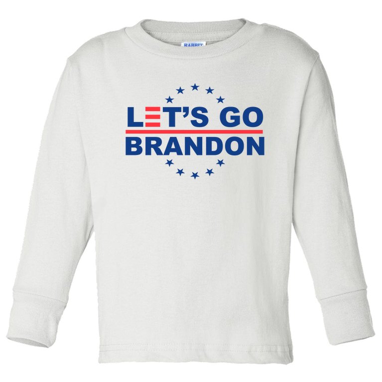 Let's Go Brandon Toddler Long Sleeve Shirt