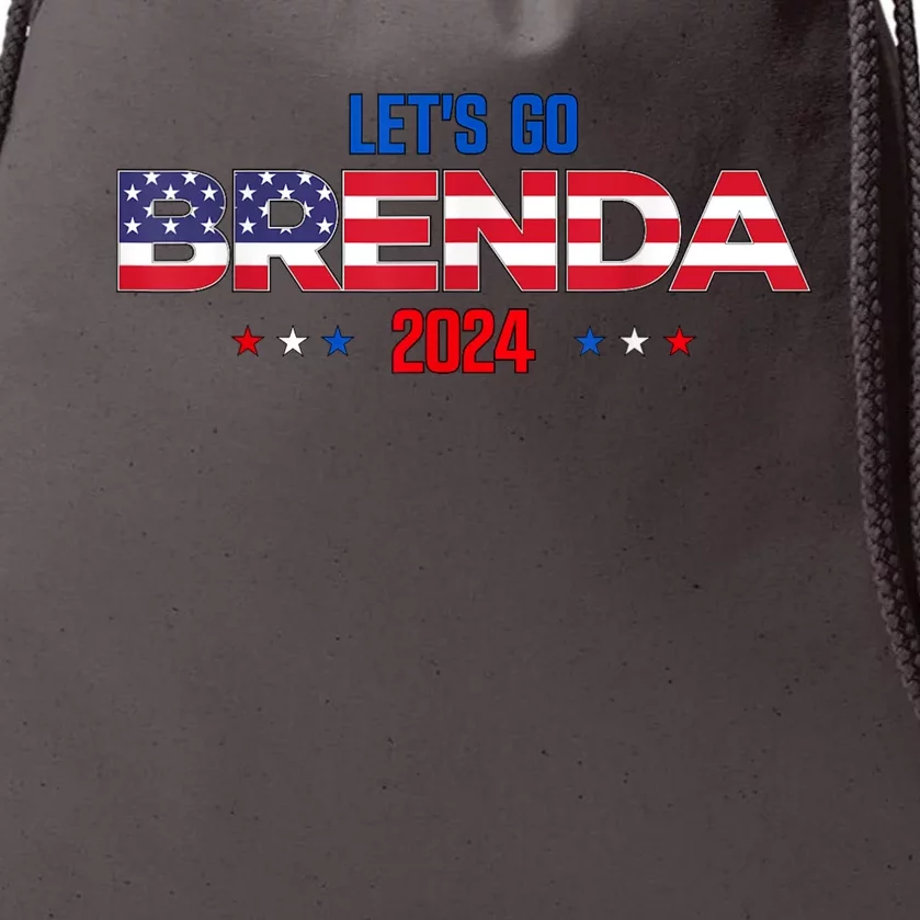 LetS Go Brenda Kamala Harris Vote For President 2024 Drawstring Bag