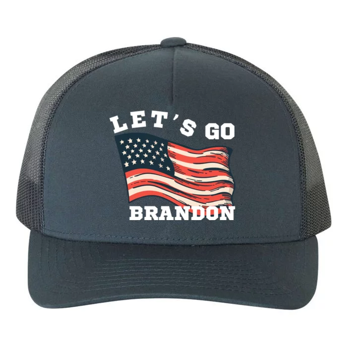 LetS Go Brandon Yupoong Adult 5-Panel Trucker Hat