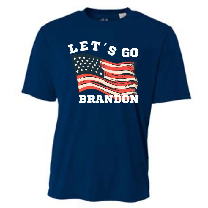 LetS Go Brandon Cooling Performance Crew T-Shirt