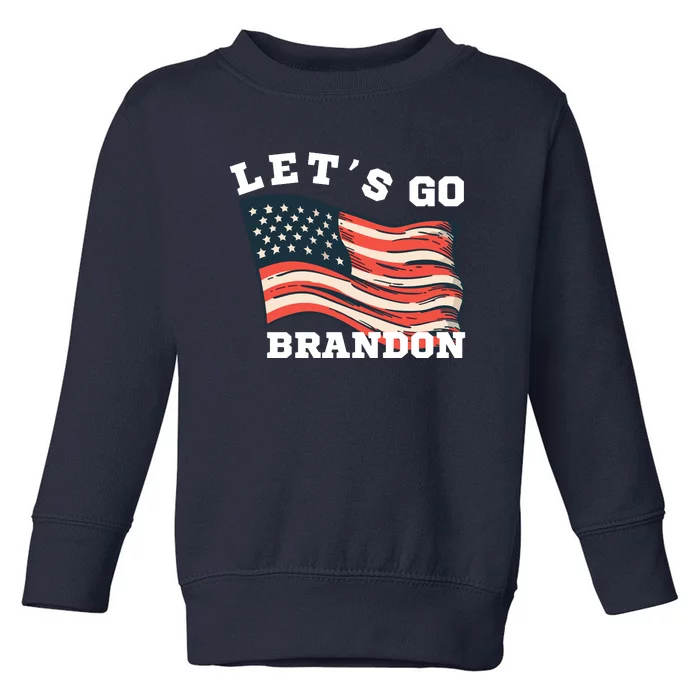 LetS Go Brandon Toddler Sweatshirt