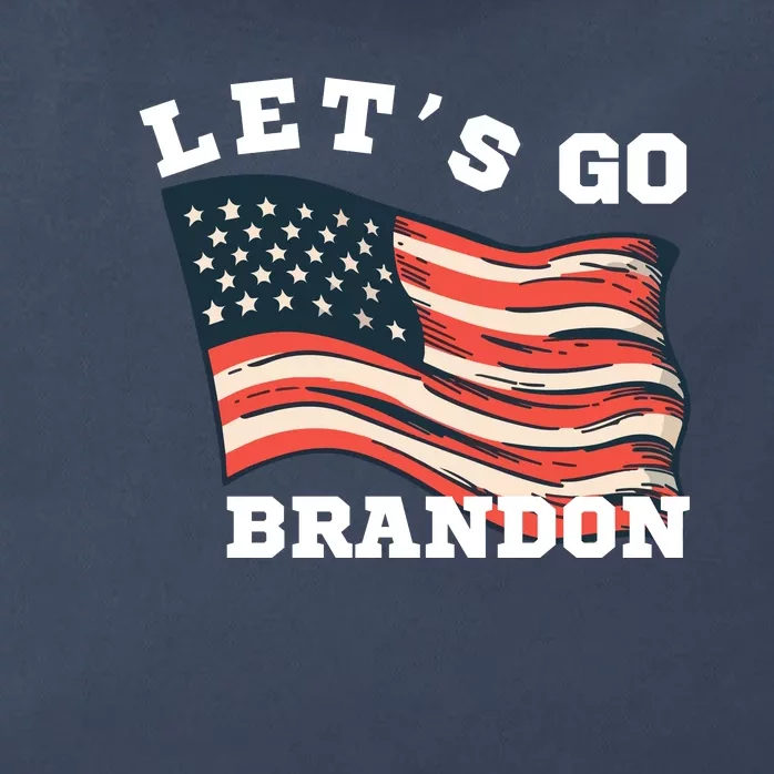 LetS Go Brandon Zip Tote Bag