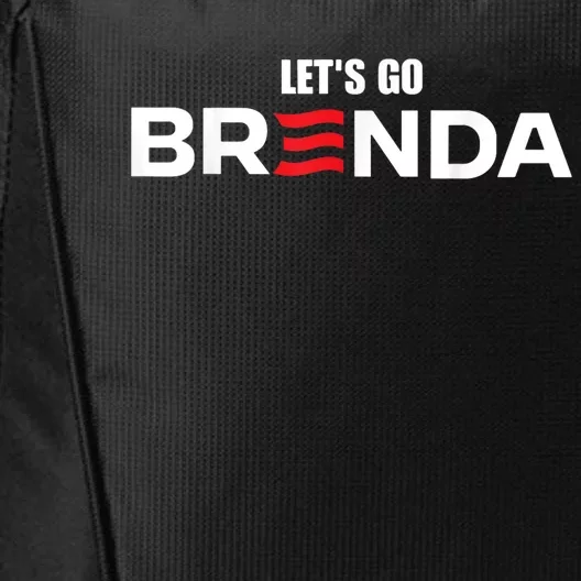 LetS Go Brenda Us Flag City Backpack