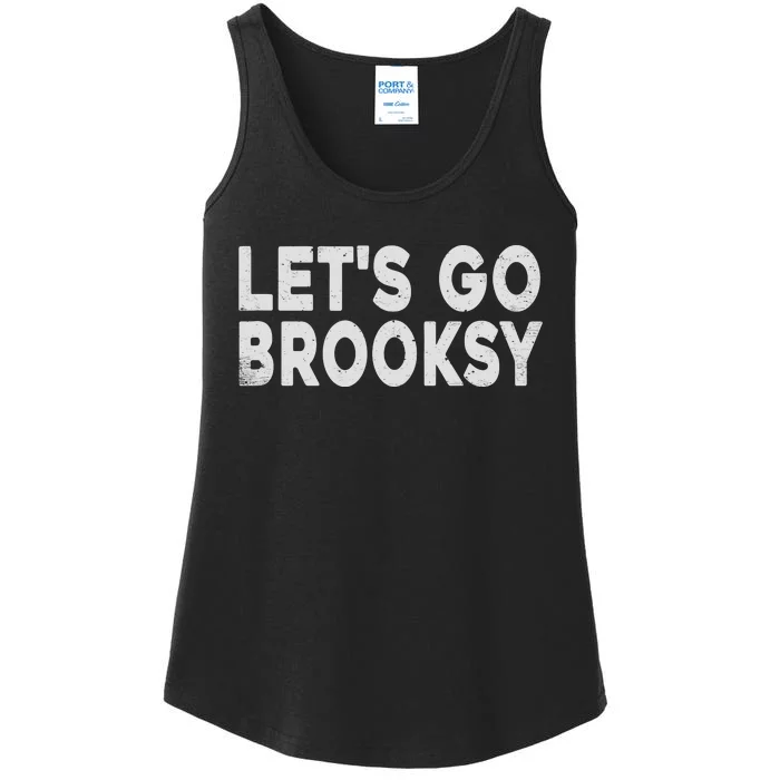 Lets Go Brooksy Ladies Essential Tank