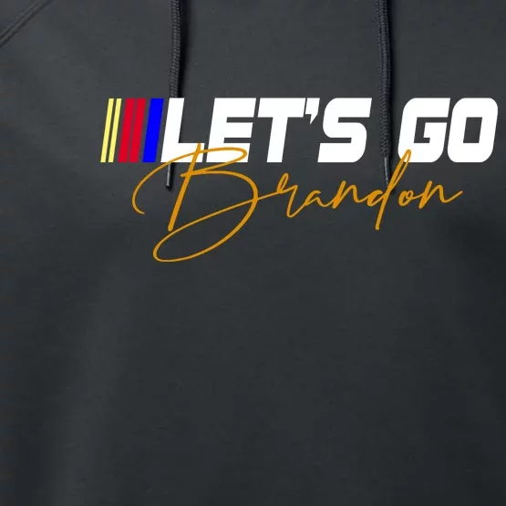 Let's Go Brandon Signature Performance Fleece Hoodie