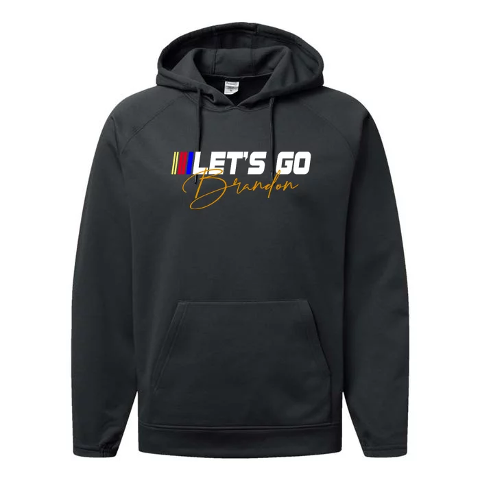 Let's Go Brandon Signature Performance Fleece Hoodie