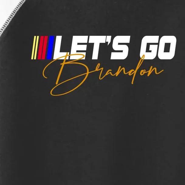 Let's Go Brandon Signature Toddler Fine Jersey T-Shirt