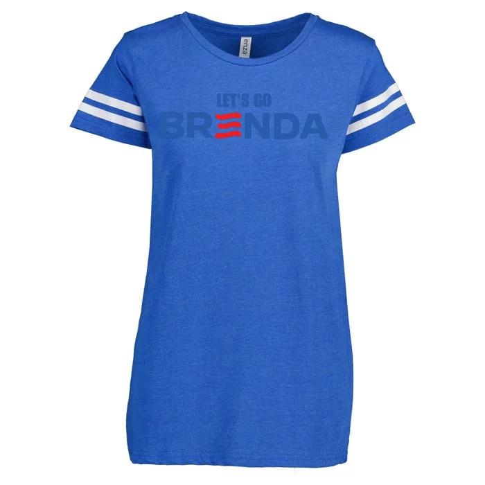 Lets Go Brenda Kamala 2024 Enza Ladies Jersey Football T-Shirt