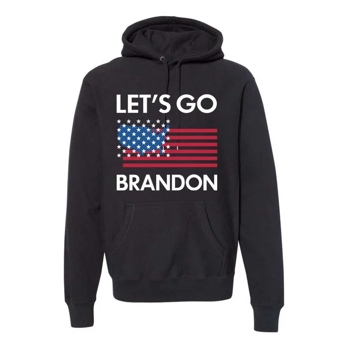 LETS GO BRANDON Premium Hoodie