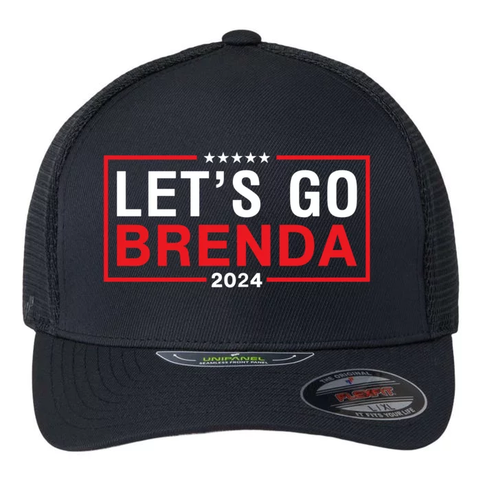 LetS Go Brenda Kamala 2024 Flexfit Unipanel Trucker Cap