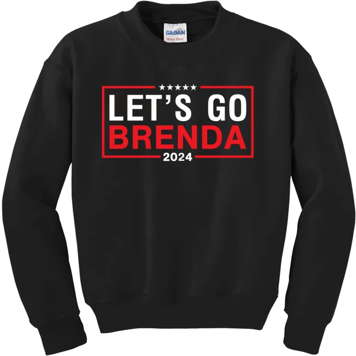 LetS Go Brenda Kamala 2024 Kids Sweatshirt