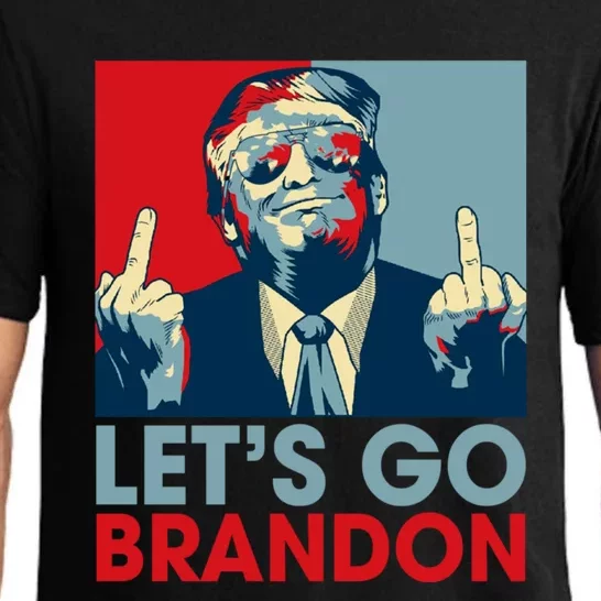 Let's Go Brandon Conservative Anti Liberal Pajama Set