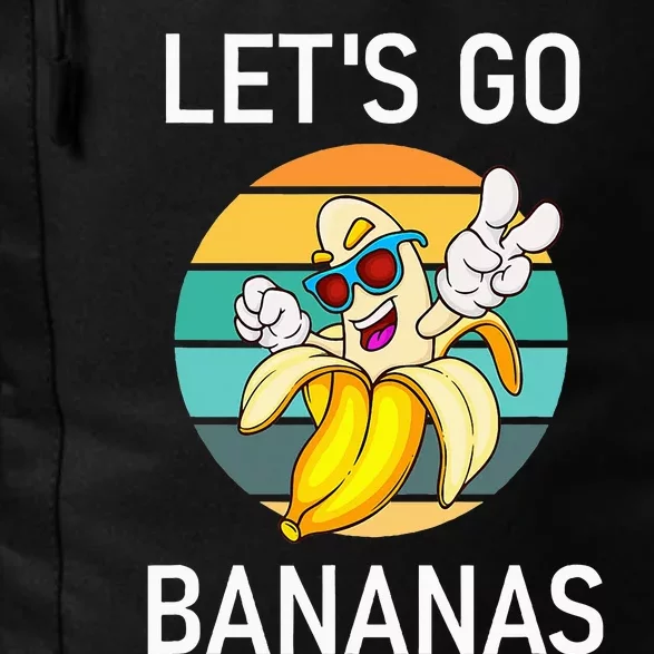 LetS Go Bananas Funny Jokes Sarcastic Sayings Daily Commute Backpack