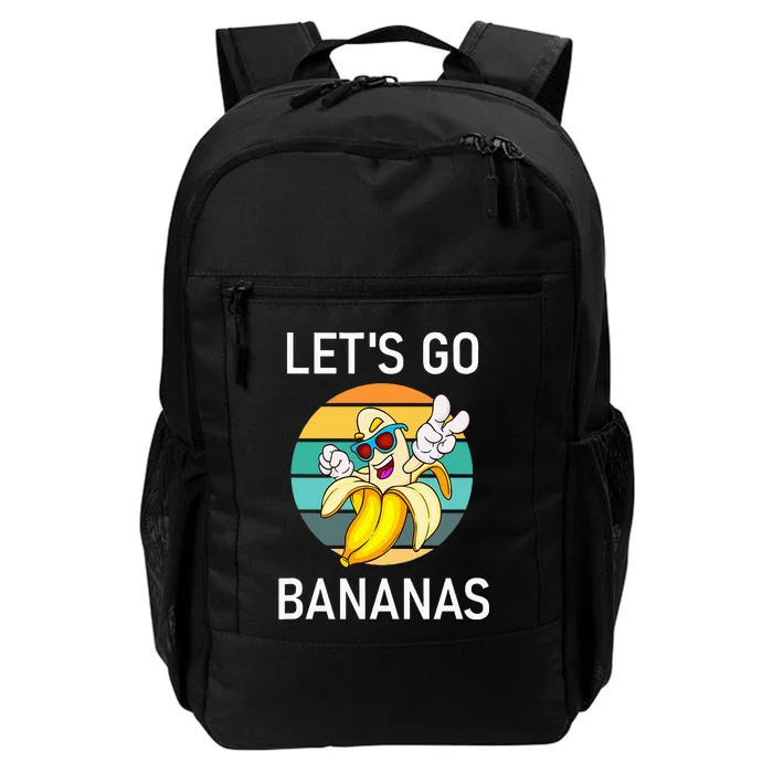 LetS Go Bananas Funny Jokes Sarcastic Sayings Daily Commute Backpack