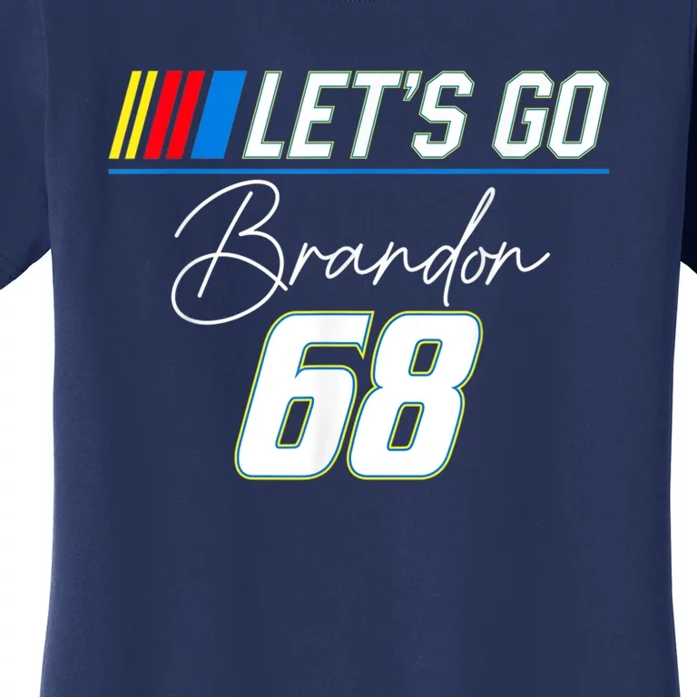 Let's Go Brandon 68 Funny Meme , Impeach Biden Women's T-Shirt