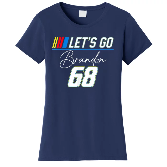 Let's Go Brandon 68 Funny Meme , Impeach Biden Women's T-Shirt