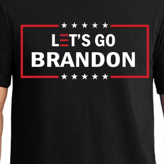 Let's Go Brandon Biden Chant Funny Meme Pajama Set