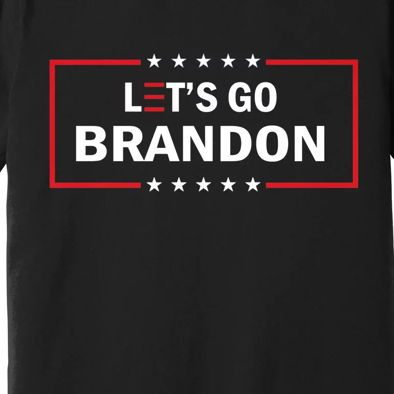 Let's Go Brandon Biden Chant Funny Meme Premium T-Shirt