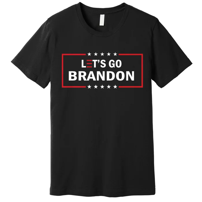 Let's Go Brandon Biden Chant Funny Meme Premium T-Shirt