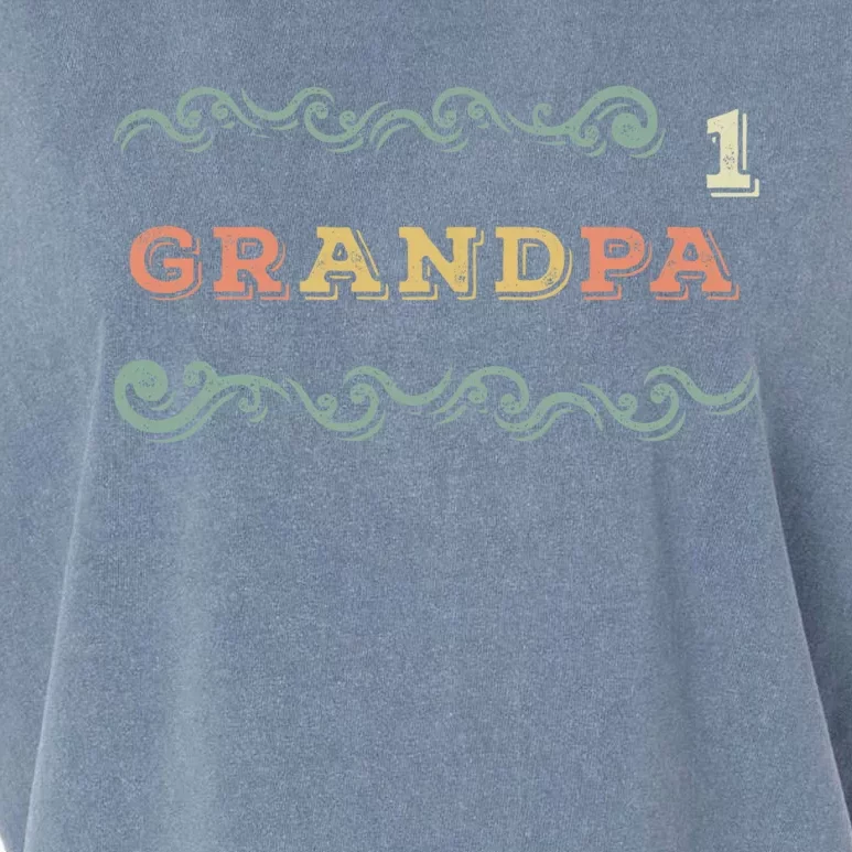 Loving Grandfather Best Grandpa Ever Day Grandparent Gift Garment-Dyed Women's Muscle Tee