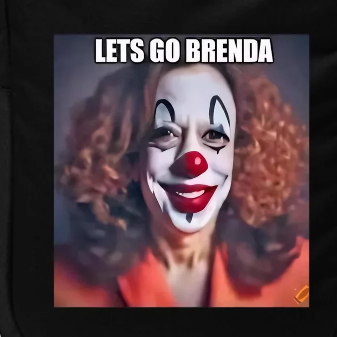 LetS Go Brenda Kamala Harris 2024 Kamala Clown LetS Go Brenda Impact Tech Backpack