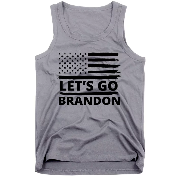 Let's Go Brandon American Flag Tank Top