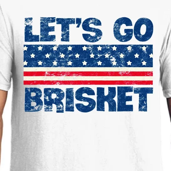 Lets Go Brisket BBQ Backyard Grill Cookout Grillmasters Pajama Set