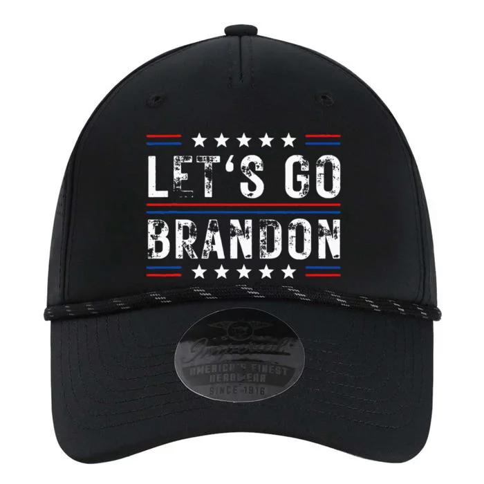 Lets Go Brandon Tee Funny Trendy Sarcastic Lets Go Brandon Performance The Dyno Cap