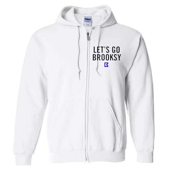 Lets Go Brooksy Full Zip Hoodie