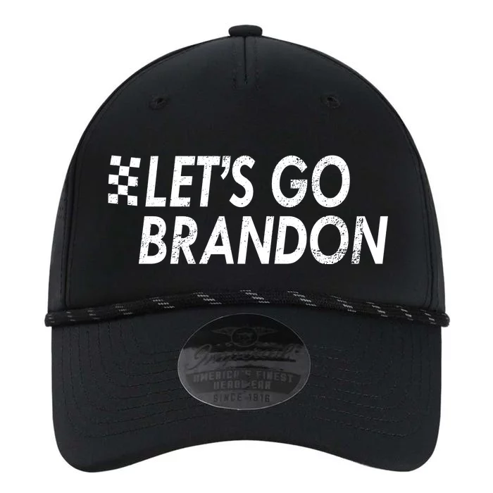 Let's Go Brandon Racing Flag Biden Chant Performance The Dyno Cap